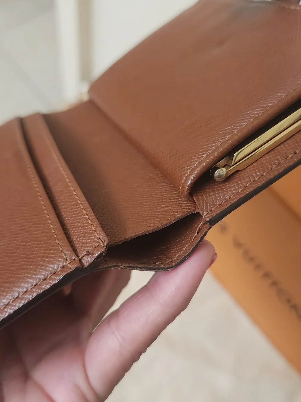 Louis Vuitton Monogram Small Wallet in Brown